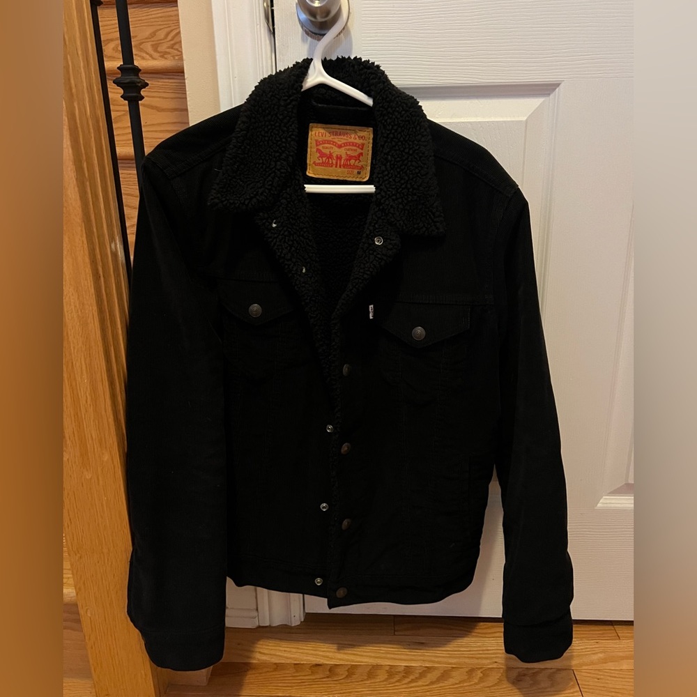 Levi’s Sherpa Corduroy Trucker Jacket